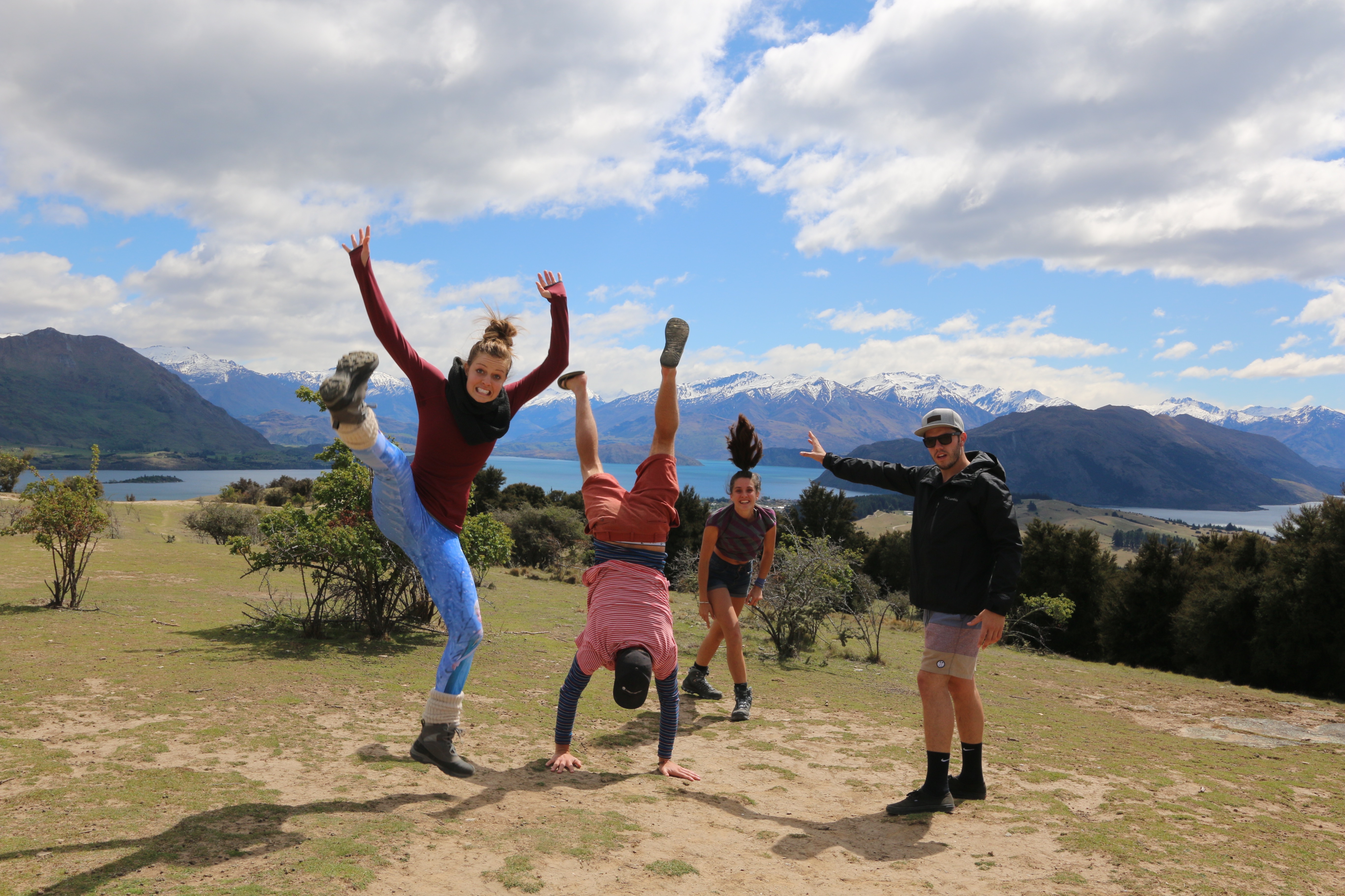 Traveling around the South Island of New Zealand with the backseat bandits