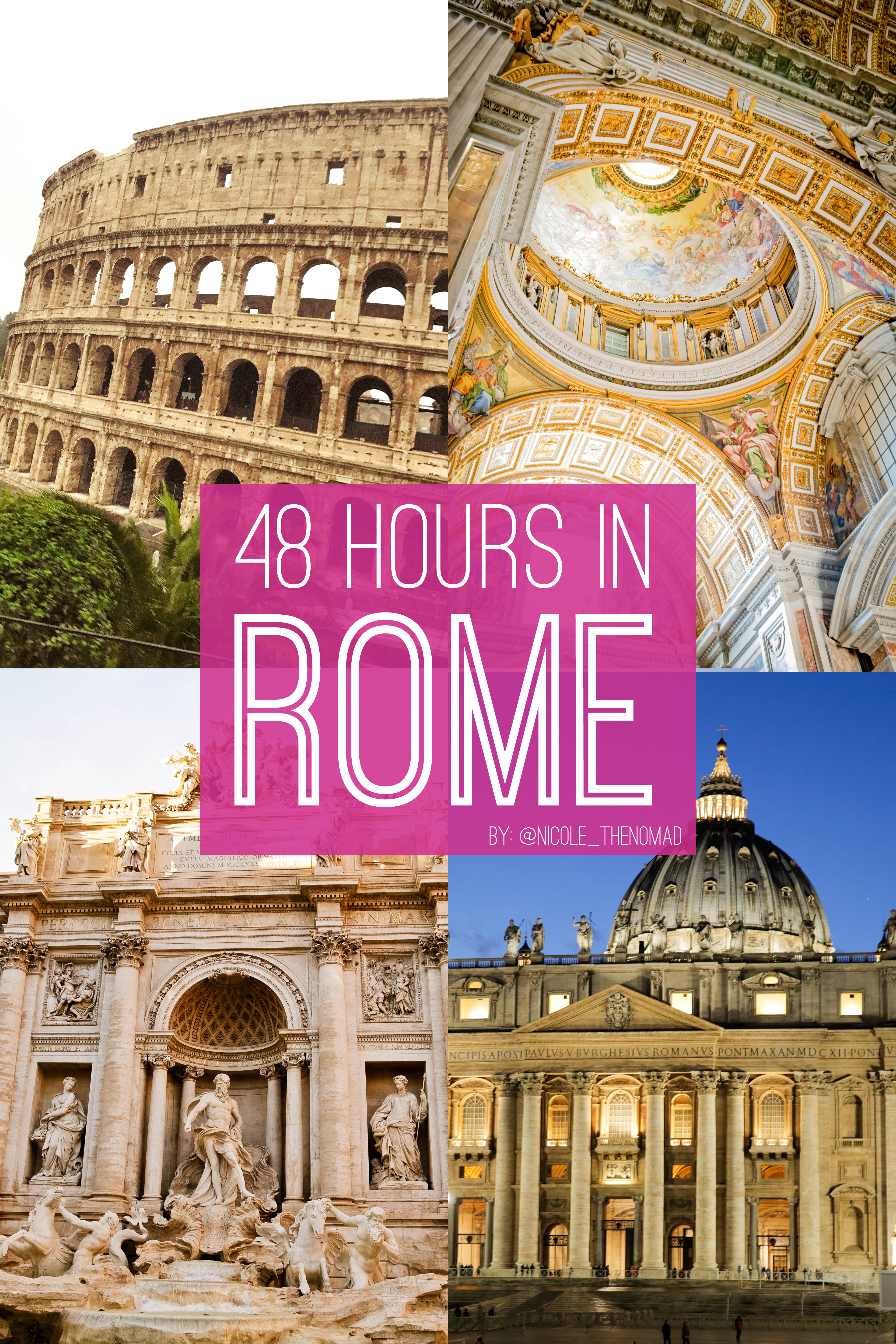 48 hours in Rome