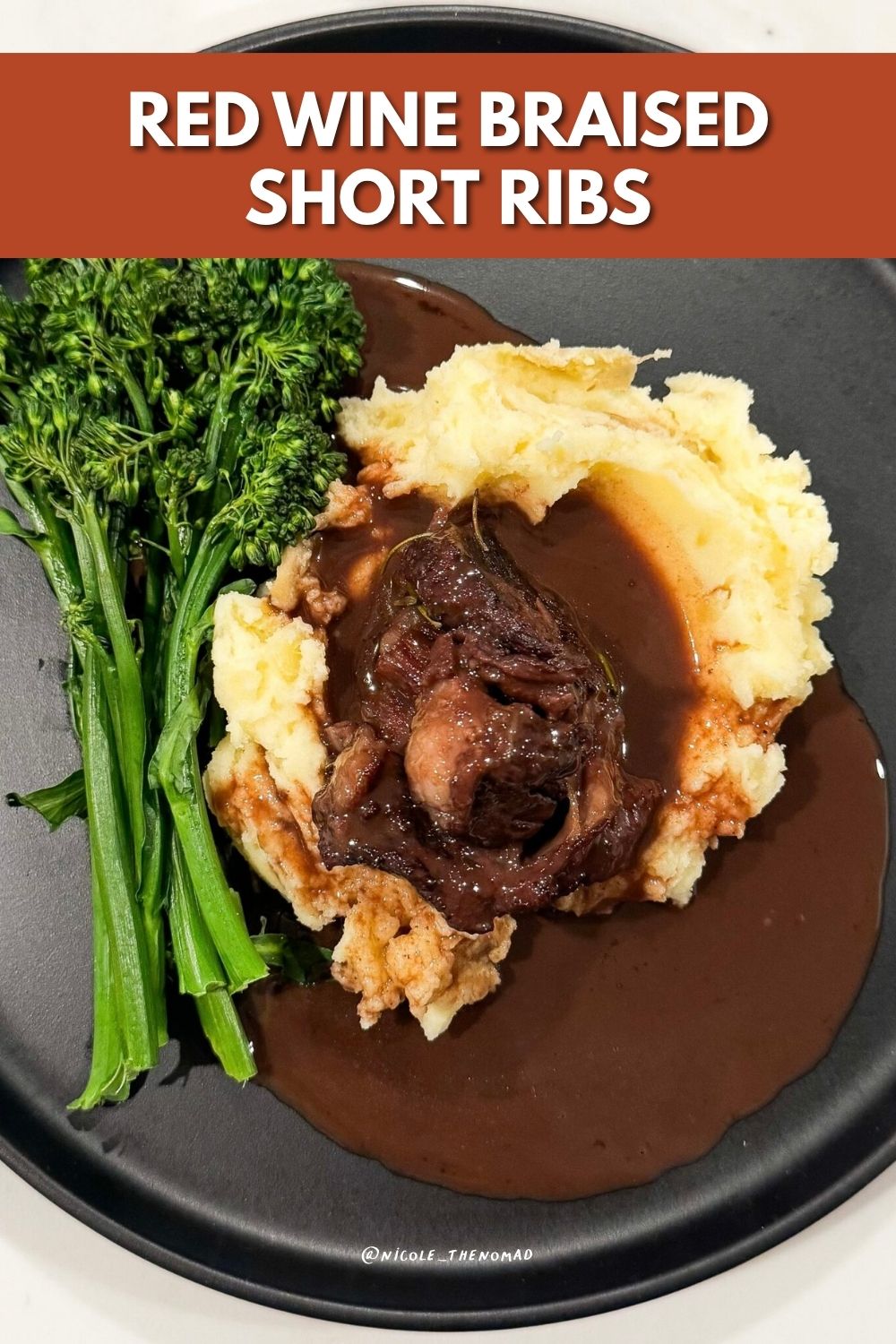 Red Wine Braised Short Rib