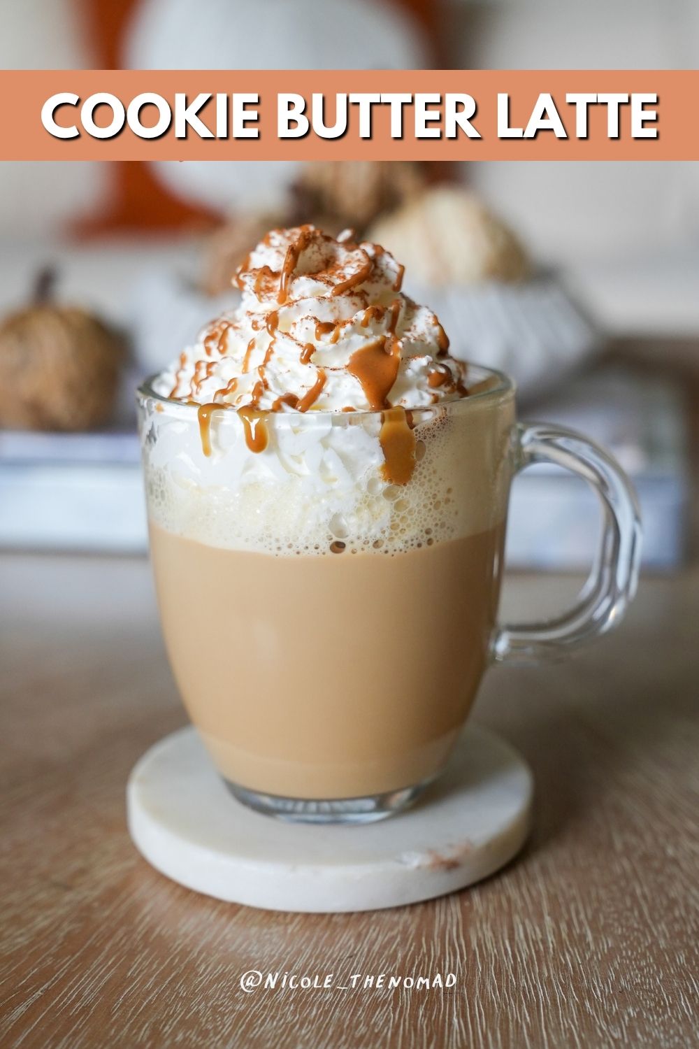 cookie butter latte