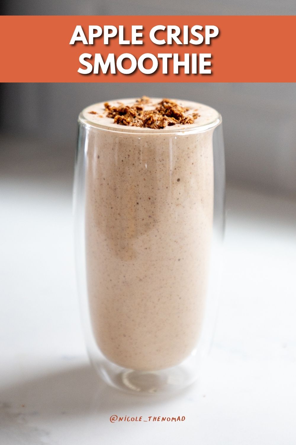 apple crisp smoothie
