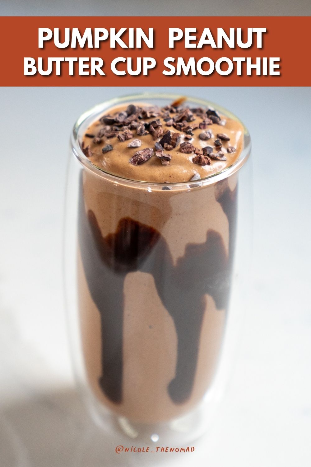 pumpkin peanut butter cup smoothie
