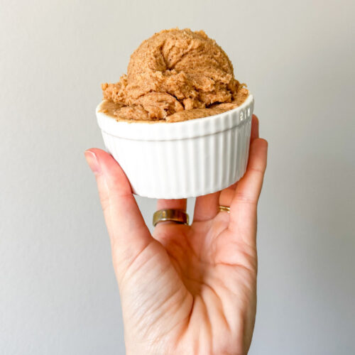 snickerdoodle edible cookie dough