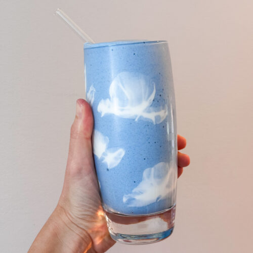 blue Toy Story smoothie