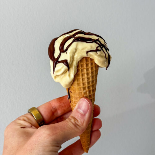 cookie dough soft serve ice cream