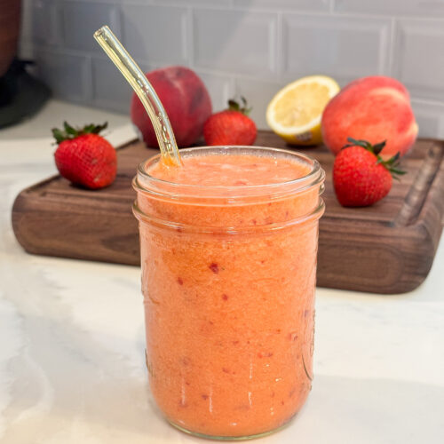 strawberry peach electrolyte drink