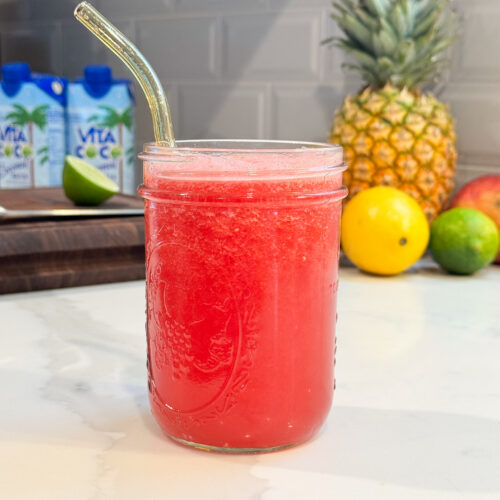 watermelon lime electrolyte drink