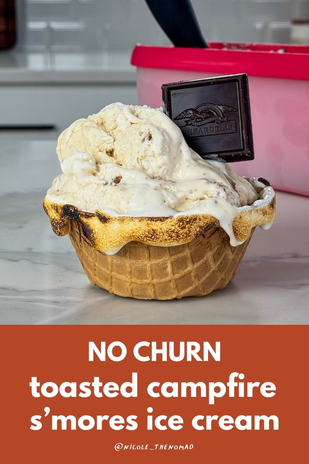 campfire smores ice cream title