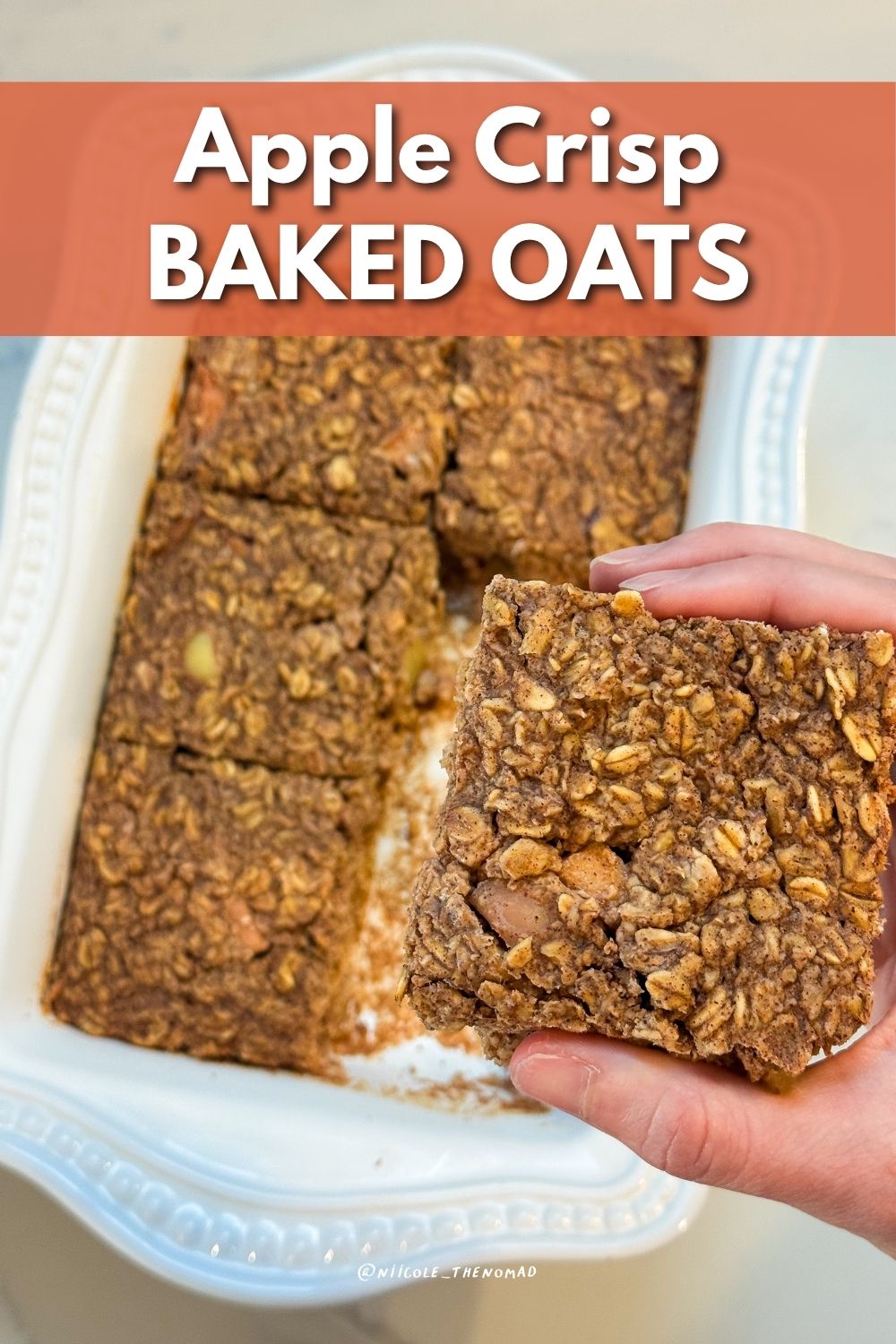 apple crisp baked oats title