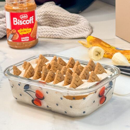 banana pudding Japanese cheesecake