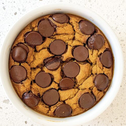 pumpkin chocolate chip baked oats